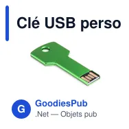 Clé USB personnalisable Fixing 16GB avec logo - Aluminium - Miniature 11