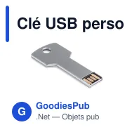 Clé USB personnalisable Fixing 16GB avec logo - Aluminium - Miniature 12