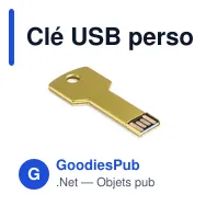 Clé USB personnalisable Fixing 16GB avec logo - Aluminium - Miniature 9