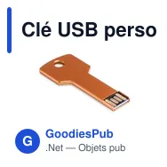 Clé USB personnalisable Fixing 16GB avec logo - Aluminium - Miniature 10