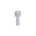 Variante argenté - Clé USB personnalisable Fixing 16GB avec logo - Aluminium
