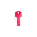 Variante rouge - Clé USB personnalisable Fixing 16GB avec logo - Aluminium
