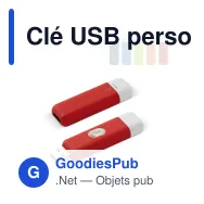 Clé USB personnalisable 8 Go en ABS bicolore avec logo - Modular - Miniature 1