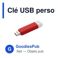 Clé USB personnalisable 8 Go en ABS bicolore avec logo - Modular - Miniature 5