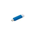 Variante Bleu clair / blanc - Clé USB personnalisable 8 Go en ABS bicolore avec logo - Modular