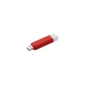 Variante Rouge / blanc - Clé USB personnalisable 8 Go en ABS bicolore avec logo - Modular