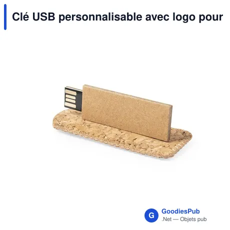 Clé USB personnalisable avec logo pour entreprises - 16 Go