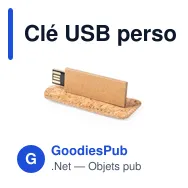 Clé USB personnalisable avec logo pour entreprises - 16 Go - Miniature 2