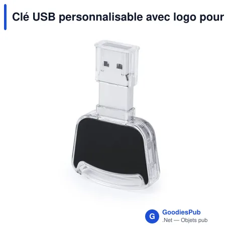 Clé USB personnalisable avec logo pour entreprises - 16 Go