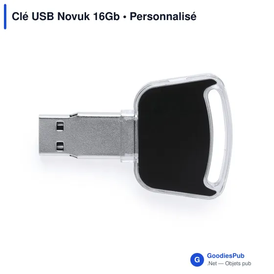Clé USB personnalisable avec logo pour entreprises - 16 Go - Image 4