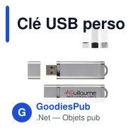 Clé USB personnalisable 8 Go format slim en ABS avec logo - Slim - Miniature 1
