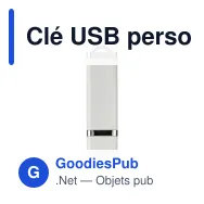 Clé USB personnalisable 8 Go format slim en ABS avec logo - Slim - Miniature 3