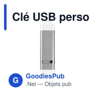 Clé USB personnalisable 8 Go format slim en ABS avec logo - Slim - Miniature 4