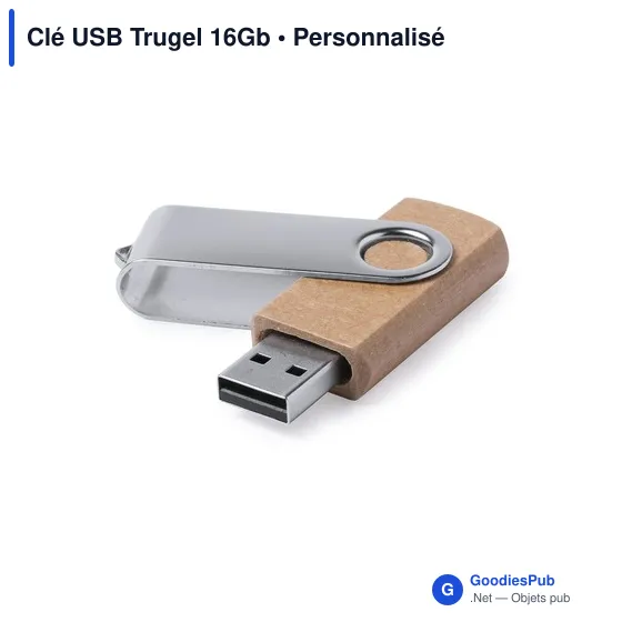 Clé USB personnalisable avec logo pour entreprises - 16 Go - Image 4