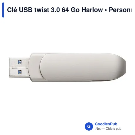 Clé USB twist 3.0 64 Go Harlow