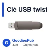 Clé USB twist 3.0 64 Go Harlow - Miniature 3