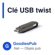 Clé USB twist 3.0 64 Go Harlow - Miniature 7