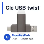 Clé USB twist 3.0 64 Go Harlow - Miniature 9