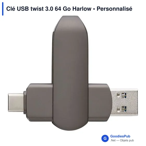 Clé USB twist 3.0 64 Go Harlow - Image 9