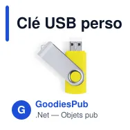 Clé USB personnalisable Yemil 32GB avec logo - Miniature 1