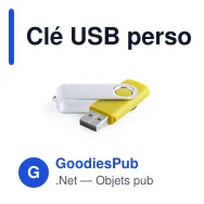 Clé USB personnalisable Yemil 32GB avec logo - Miniature 10