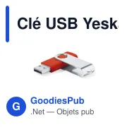 Clé USB Yeskal 8GB - Miniature 8