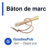 Bâton de marche personnalisable CleanWalk avec logo - Miniature 3