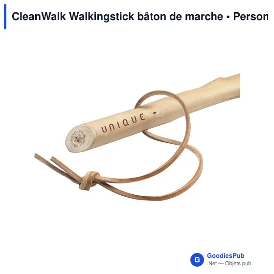 Bâton de marche personnalisable CleanWalk avec logo - Image 3