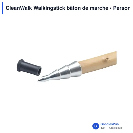 Bâton de marche personnalisable CleanWalk avec logo - Image 5