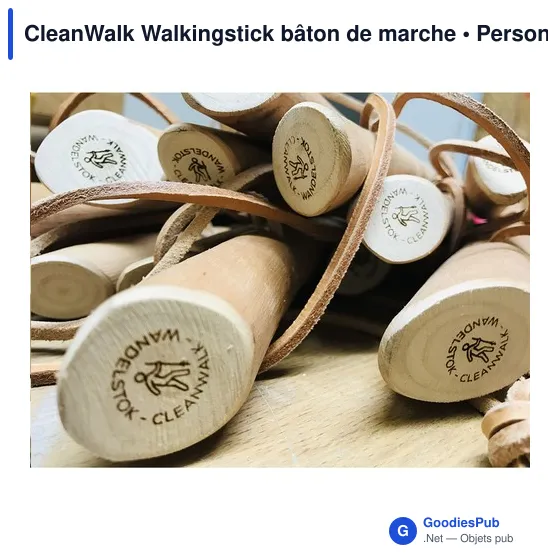 Bâton de marche personnalisable CleanWalk avec logo - Image 6