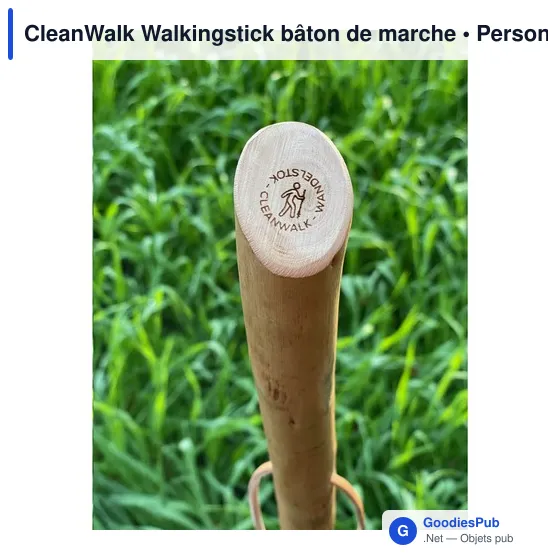 Bâton de marche personnalisable CleanWalk avec logo - Image 7
