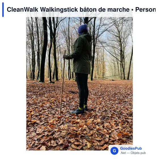 Bâton de marche personnalisable CleanWalk avec logo - Image 8
