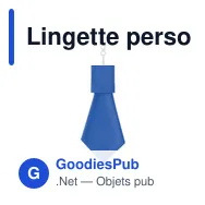 Lingette personnalisable en RPET pour logo - CLEAR - Miniature 11