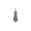 Variante gris - Lingette personnalisable en RPET pour logo - CLEAR