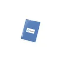 Variante bleu - Poncho de pluie personnalisable Clear avec logo