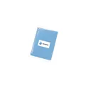 Variante bleu clair - Poncho de pluie personnalisable Clear avec logo