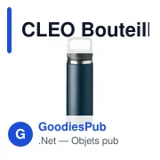 CLEO Bouteille double paroi 500 ml - Miniature 2