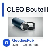 CLEO Bouteille double paroi 500 ml - Miniature 3
