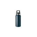 Variante bleu marine - Gourde isotherme personnalisable avec logo pour entreprises