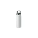 Variante blanc - Gourde isotherme personnalisable avec logo pour entreprises