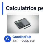 Calculatrice personnalisable avec tablette LCD - CLERKavec logo - Miniature 7