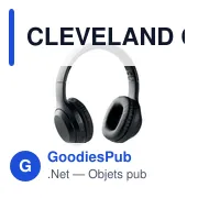 Casque audio sans fil personnalisable avec logo - CLEVELAND - Miniature 1