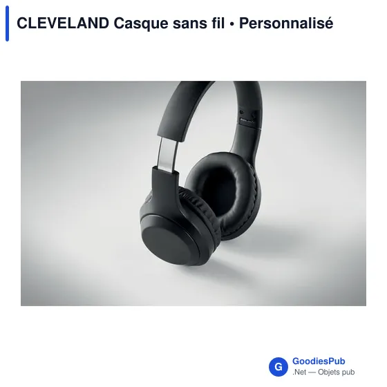 Casque audio sans fil personnalisable avec logo - CLEVELAND - Image 6