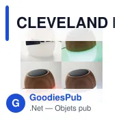 CLEVELAND Haut-parleur sans fil en bambou - Miniature 3