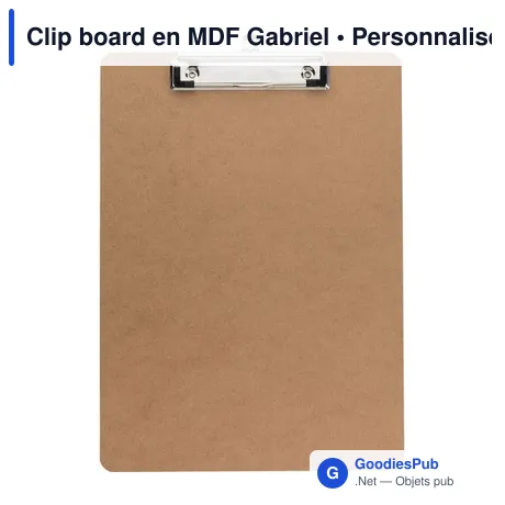 Clip board en MDF Gabriel