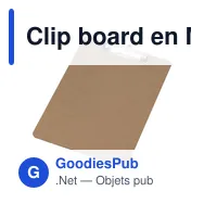 Clip board en MDF Gabriel - Miniature 2