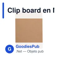 Clip board en MDF Gabriel - Miniature 4