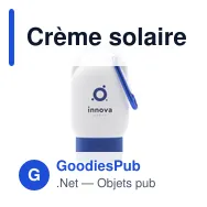 Crème solaire personnalisable Clip-On SPF 30 avec logo - Miniature 7