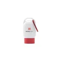 Variante rouge - Crème solaire personnalisable Clip-On SPF 30 avec logo