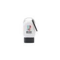 Variante noir - Crème solaire personnalisable Clip-On SPF 30 avec logo